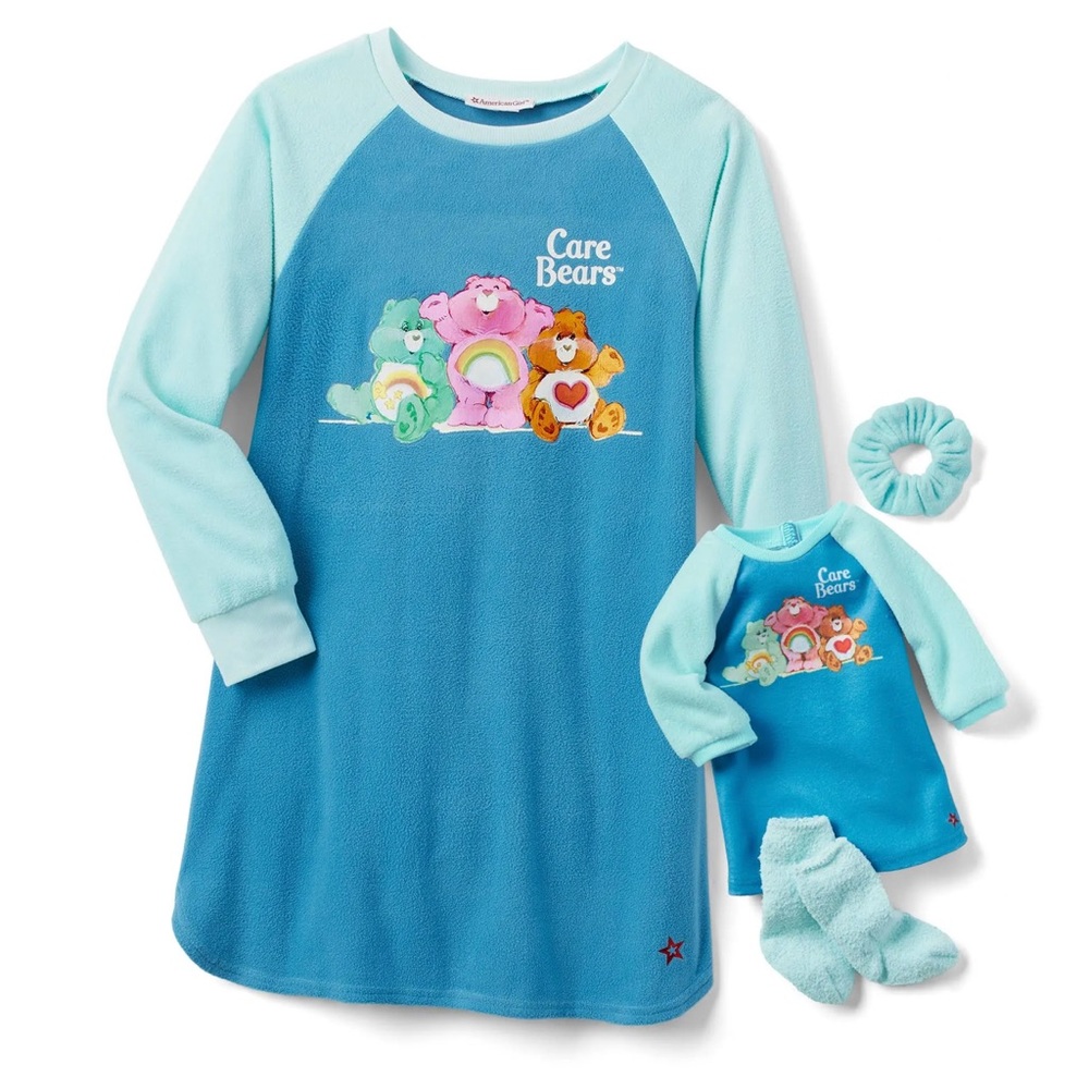 New in Packaging Care Bear American girl Pajamas for doll and child